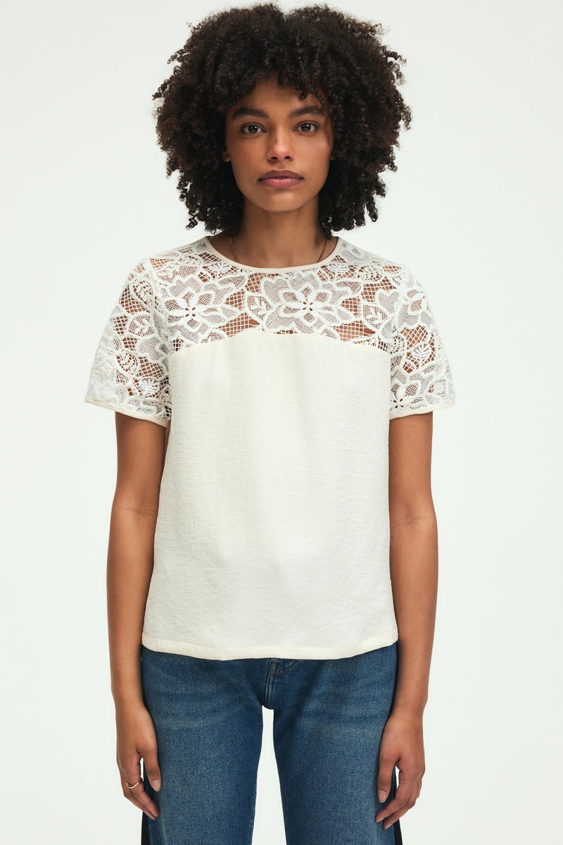 Top Ubarine - Beige Rosé