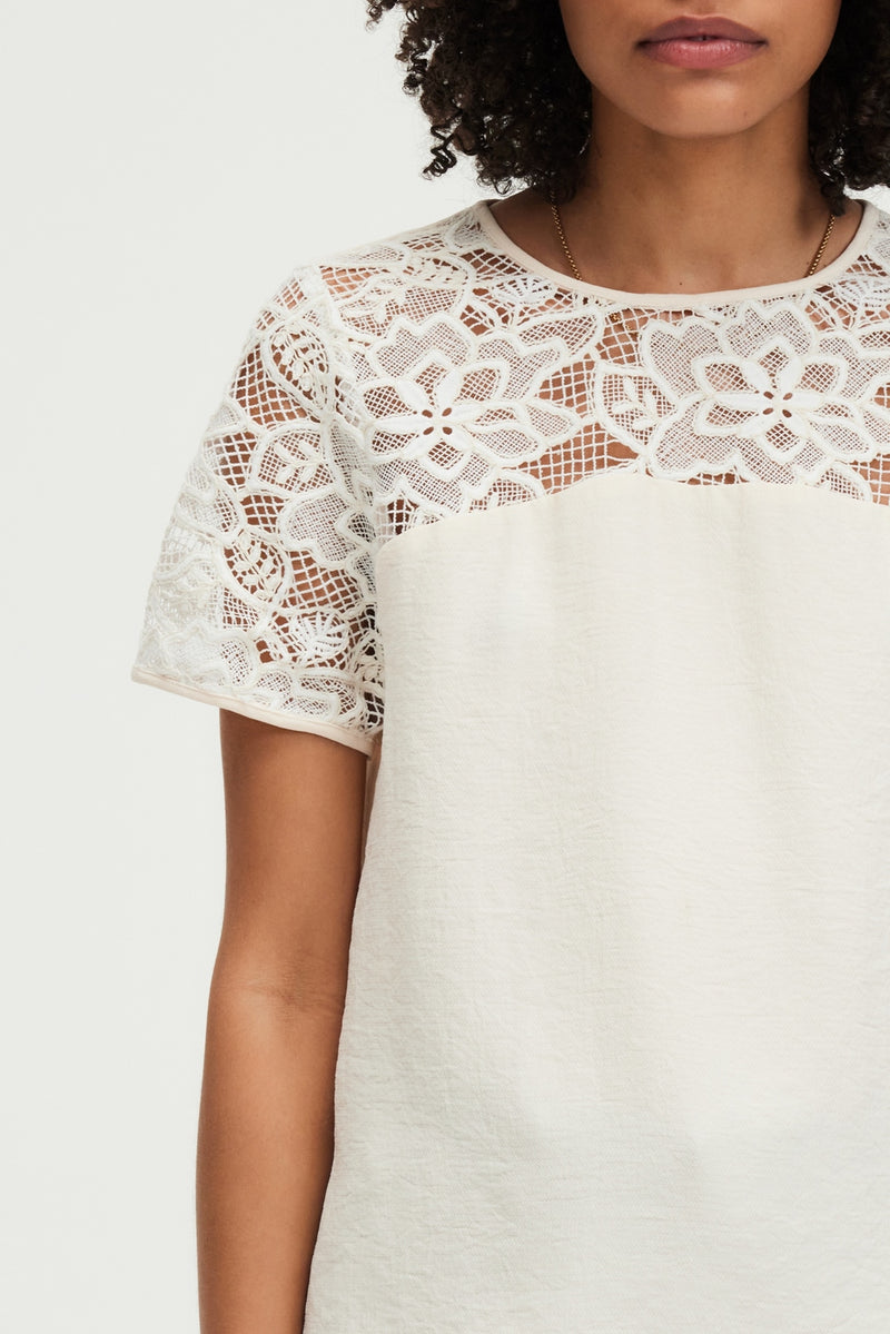 Top Ubarine - Beige Rosé