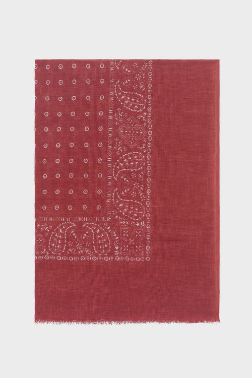 Foulard Omisha - Rouge