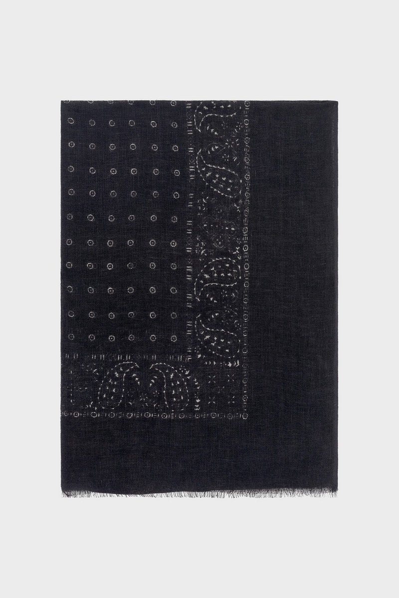 Foulard Omisha - Noir