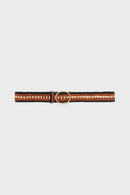 Ceinture Paloma - Ecru/Noir
