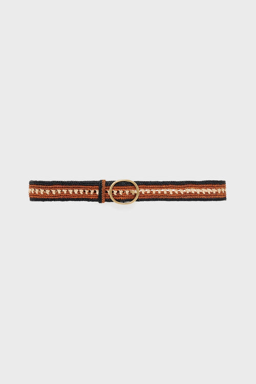 Ceinture Paloma - Ecru/Noir