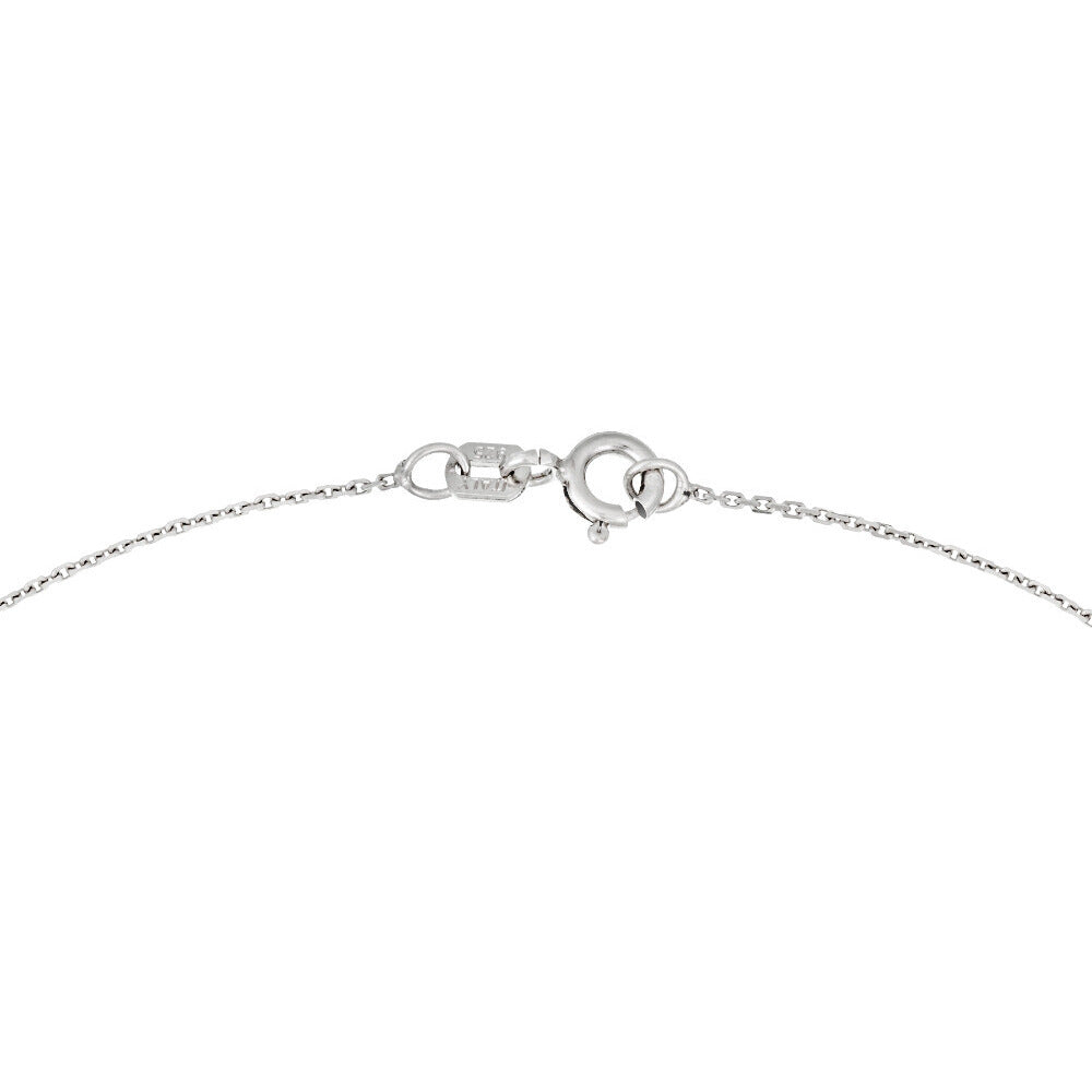Pendentif "Poire Deluxe" D0,05/19 - Or Blanc 375/1000