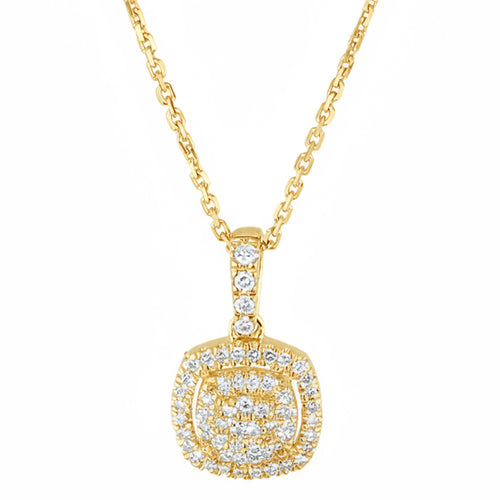 Pendentif "The One" Diamants 0,15/62 - Or Jaune 375/1000