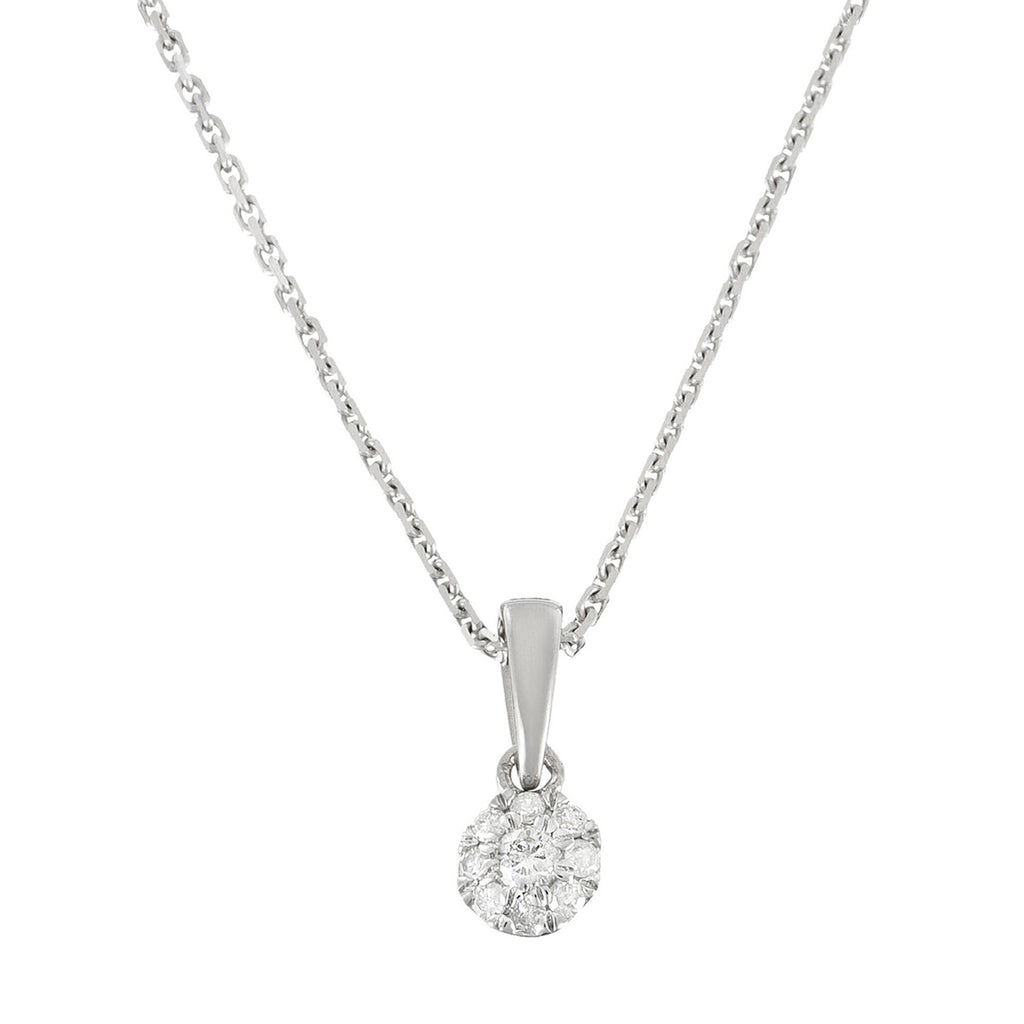Pendentif "Idylle" Diamants 0,06/9