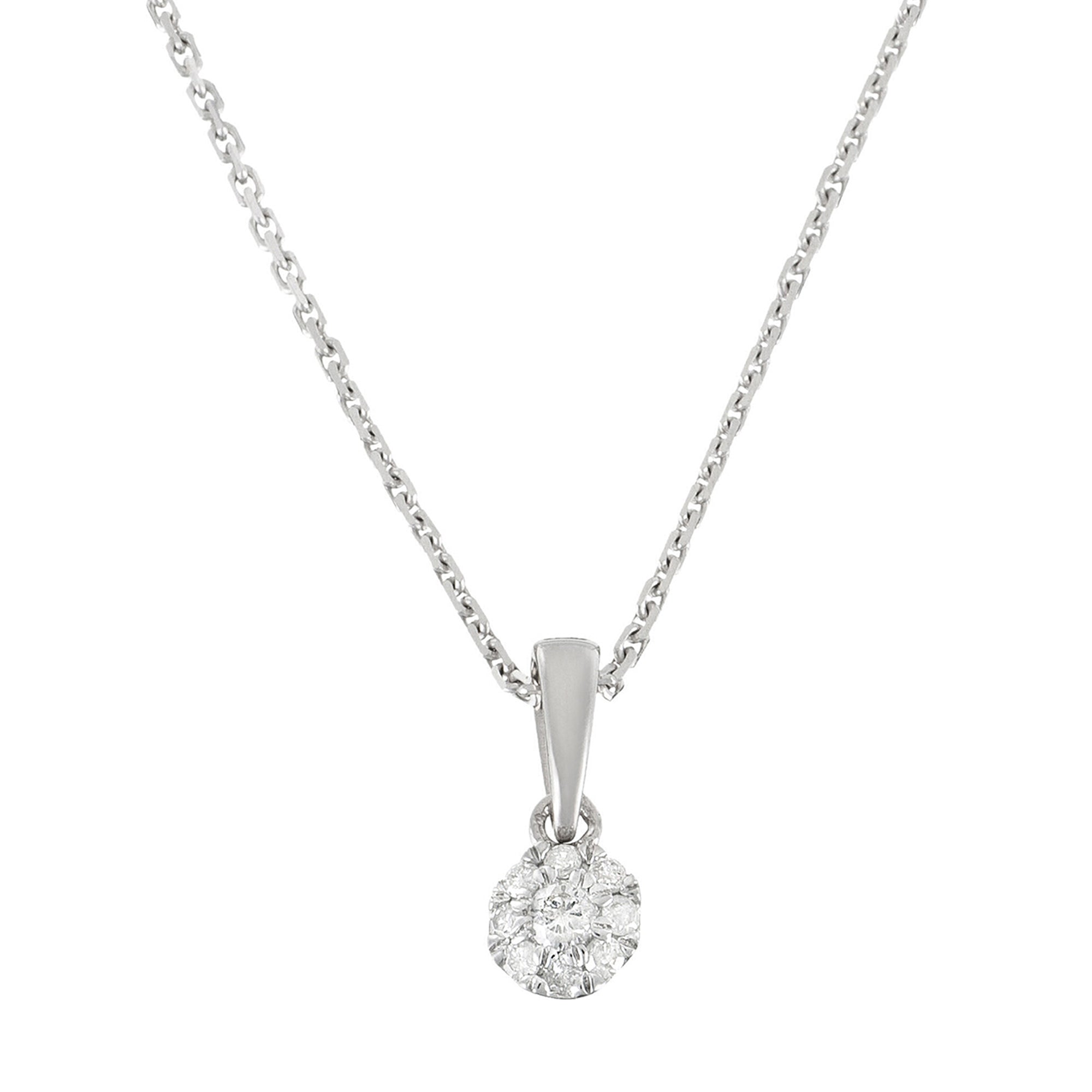 Pendentif "Idylle" Diamants 0,06/9
