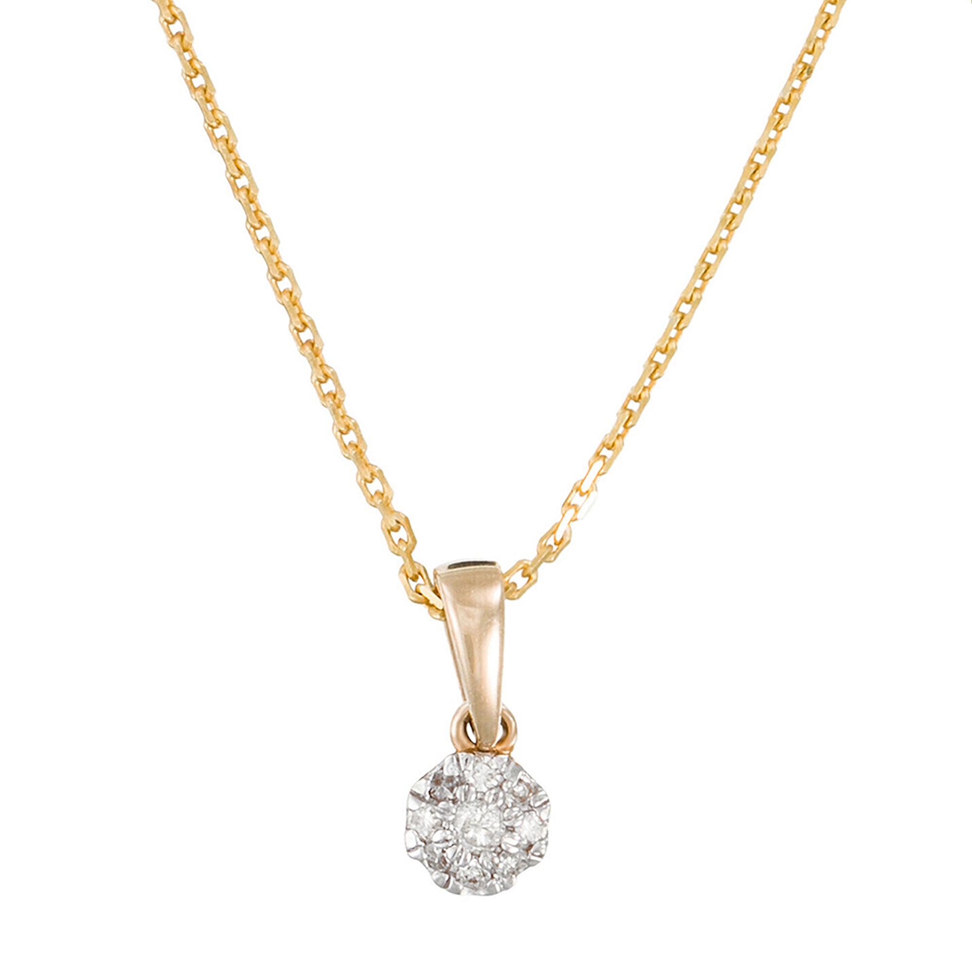 Pendentif "Idylle" Diamants 0,06/9
