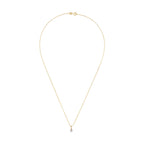 Pendentif "Idylle" Diamants 0,06/9 - Or Jaune 375/1000