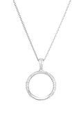 Ciondolo "Ode À La Vie" Diamanti 0,10/22 - Oro Bianco 375/1000