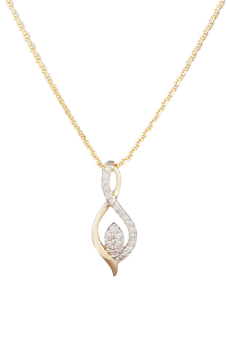 Pendentif "Luna" Diamants 0,07/22