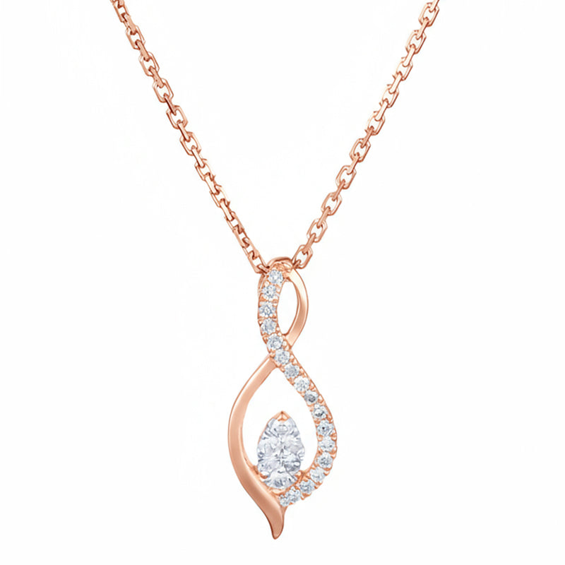 Pendentif "Luna" Diamants 0,07/22