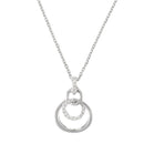 Pendentif "Nola" Diamants 0,06/19 - Or Blanc 375/1000