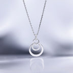 Pendentif "Nola" Diamants 0,06/19 - Or Blanc 375/1000
