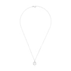 Pendentif "Nola" Diamants 0,06/19 - Or Blanc 375/1000