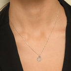 Pendentif "Nola" Diamants 0,06/19 - Or Blanc 375/1000