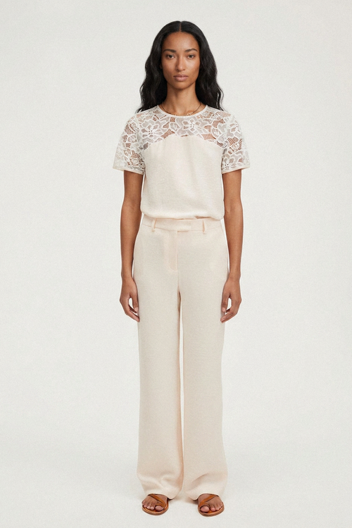 Pantalon Lirae - Beige Rosé