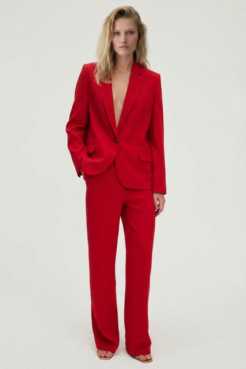 Pantalon Lirae - Rouge Baiser