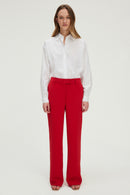 Pantalon Lirae - Rouge Baiser
