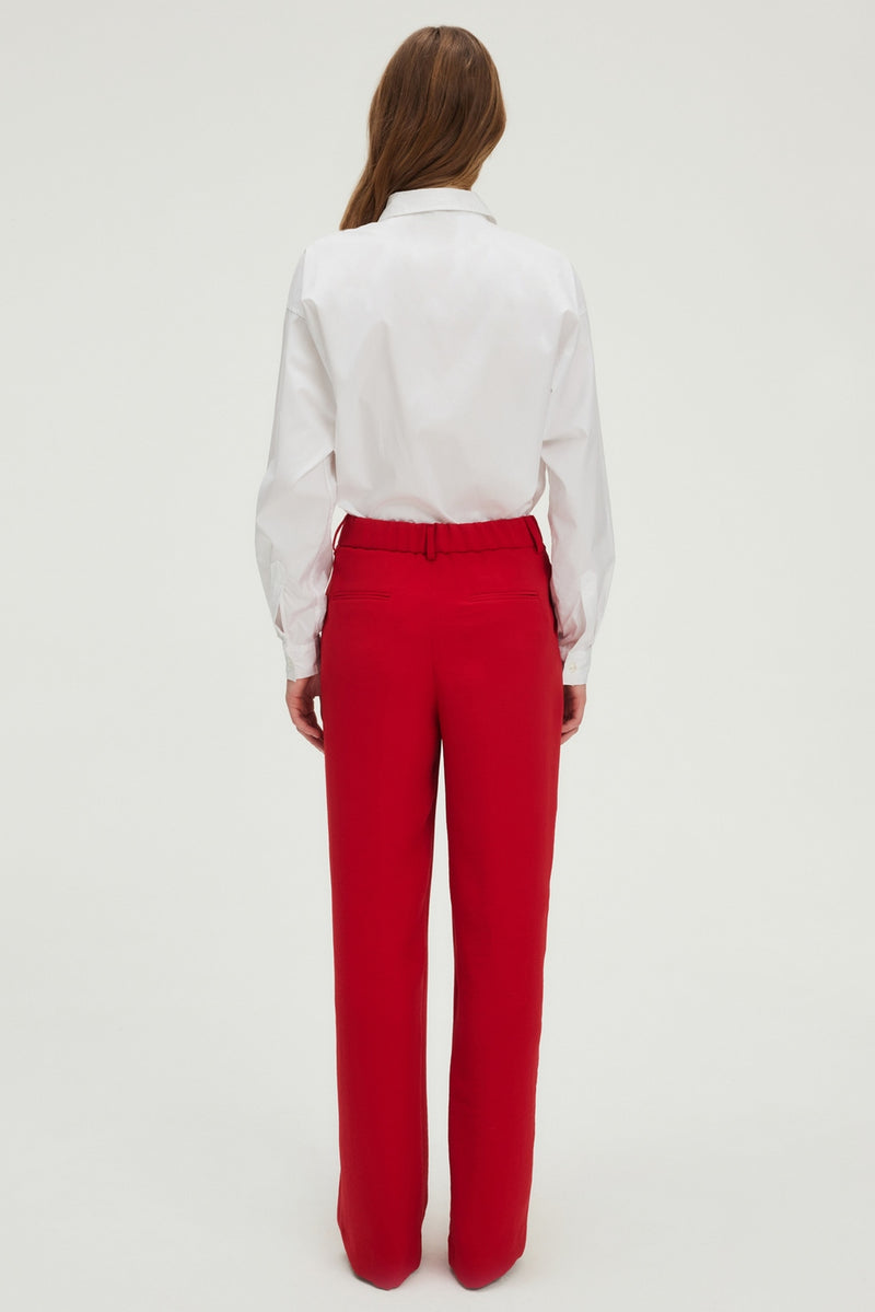 Pantalon Lirae - Rouge Baiser