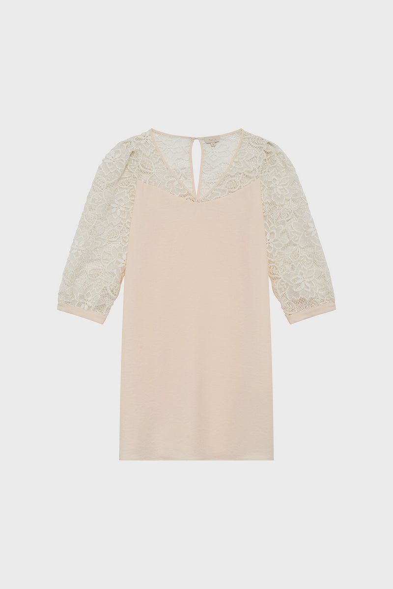 Robe Patience - Beige Rosé
