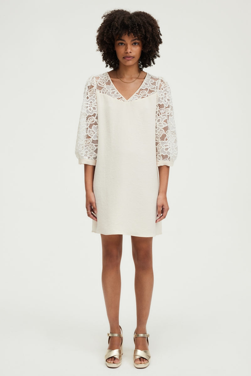 Robe Patience - Beige Rosé