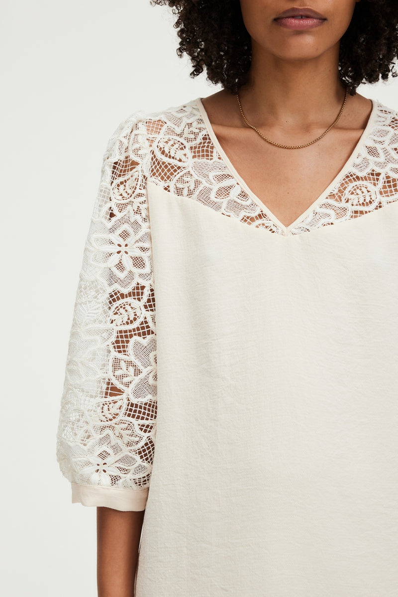 Robe Patience - Beige Rosé