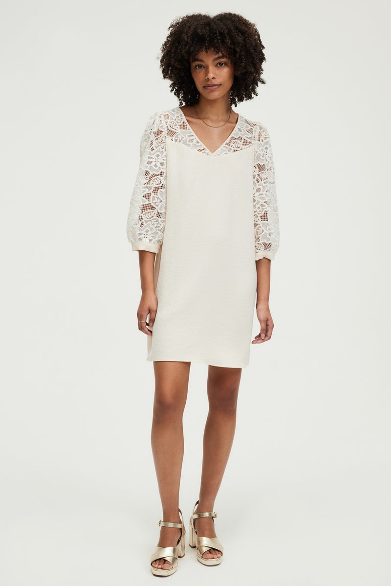 Robe Patience - Beige Rosé