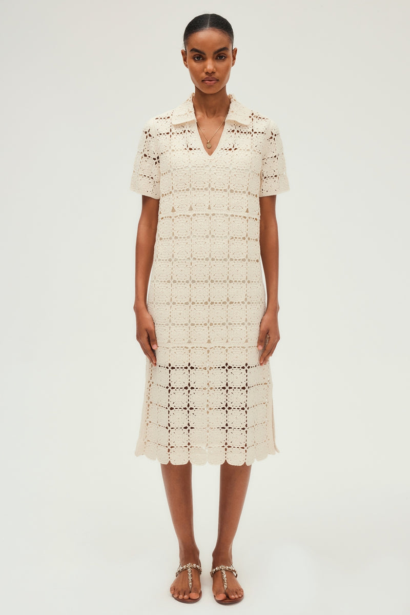 Robe Petrina - Ecru