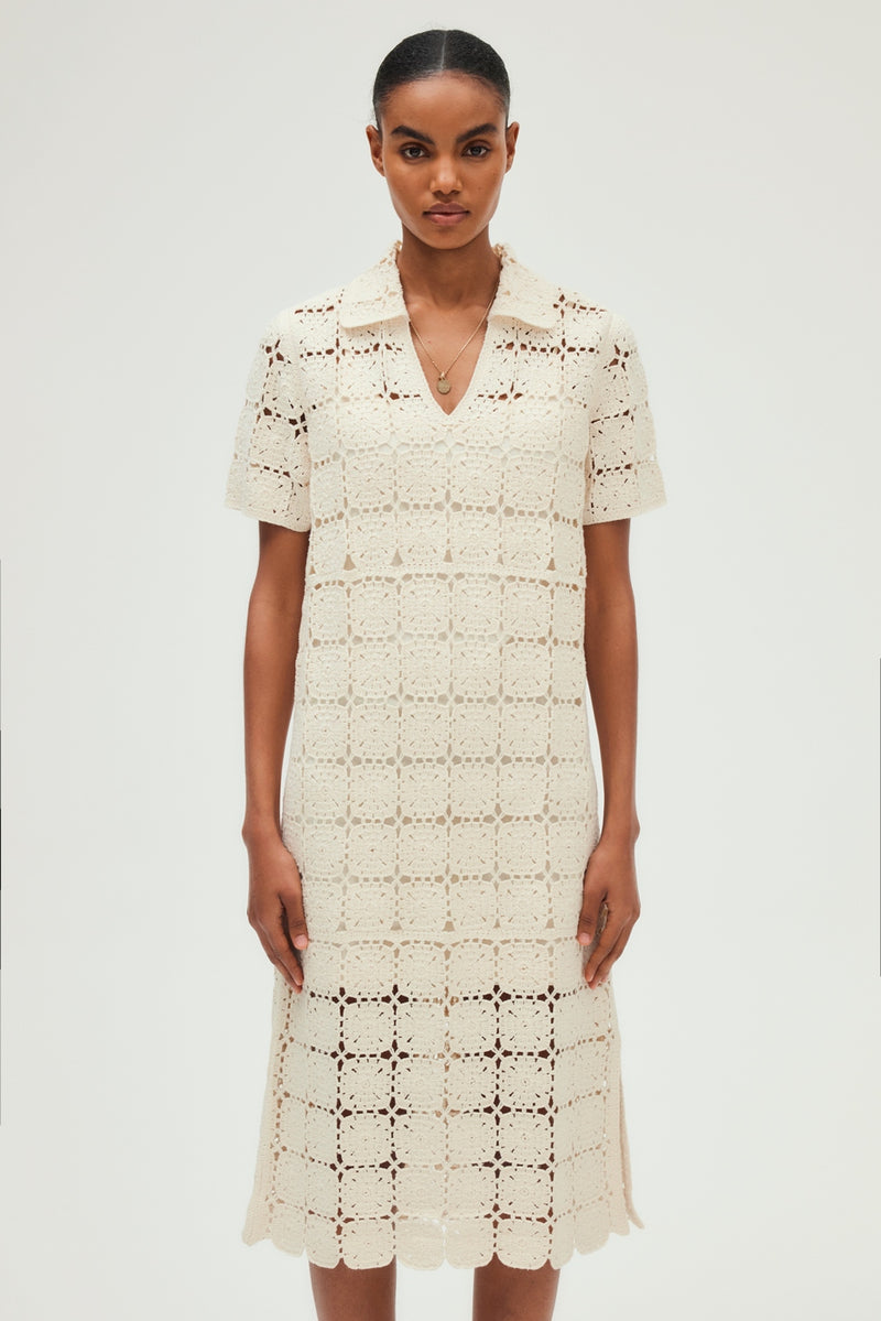 Robe Petrina - Ecru