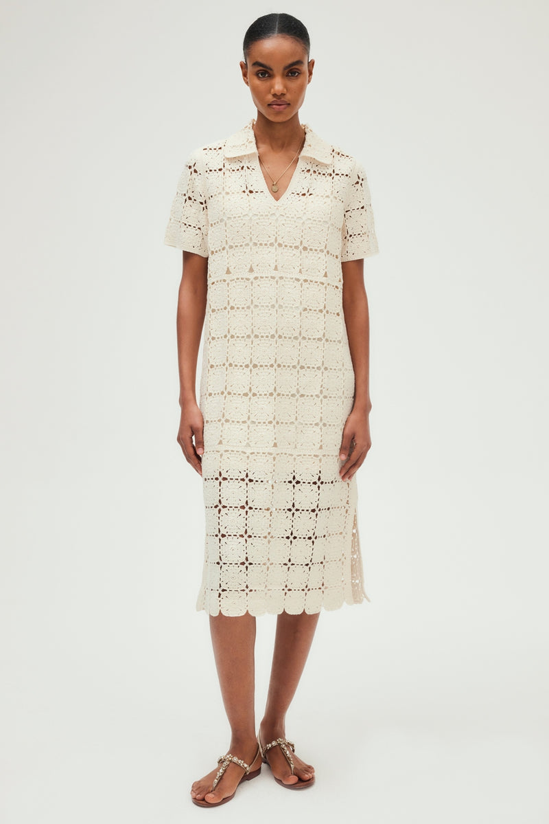 Robe Petrina - Ecru