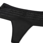 Menstrual Lace Thong Boxers Medium Flow - Black