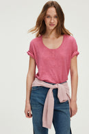 T-Shirt Giseline - Rose