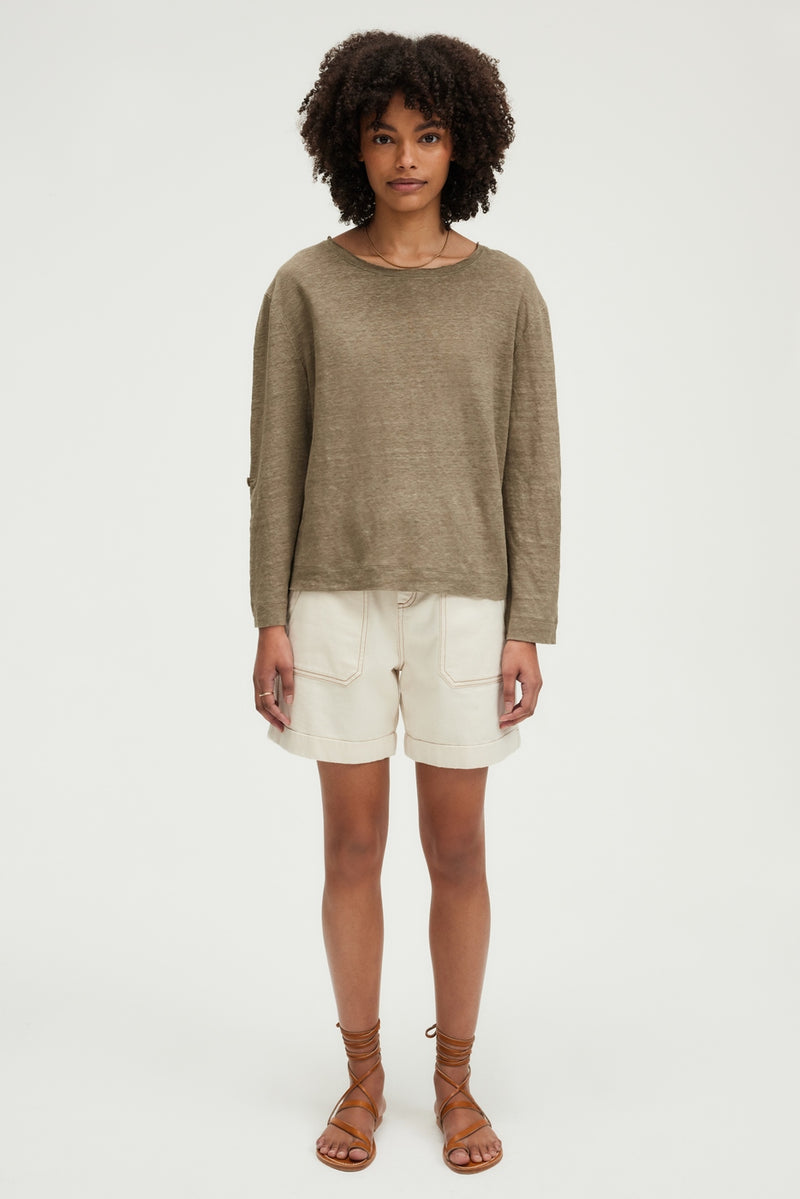 T-Shirt Gilda - Vert Kaki