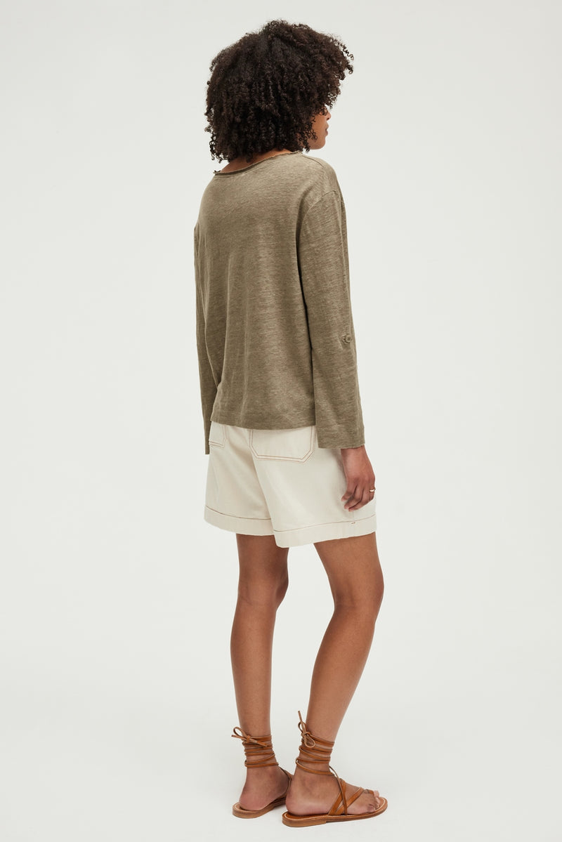 T-Shirt Gilda - Vert Kaki