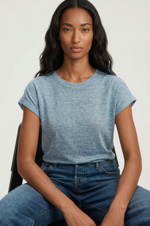 T-Shirt Gail - Bleu Ciel