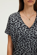 T-Shirt Ginetta - Gris Chiné