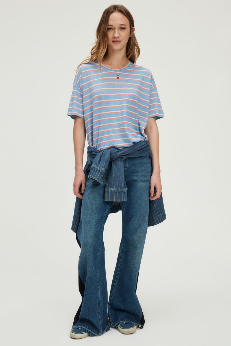 T-Shirt Gisette - Bleu Grisé