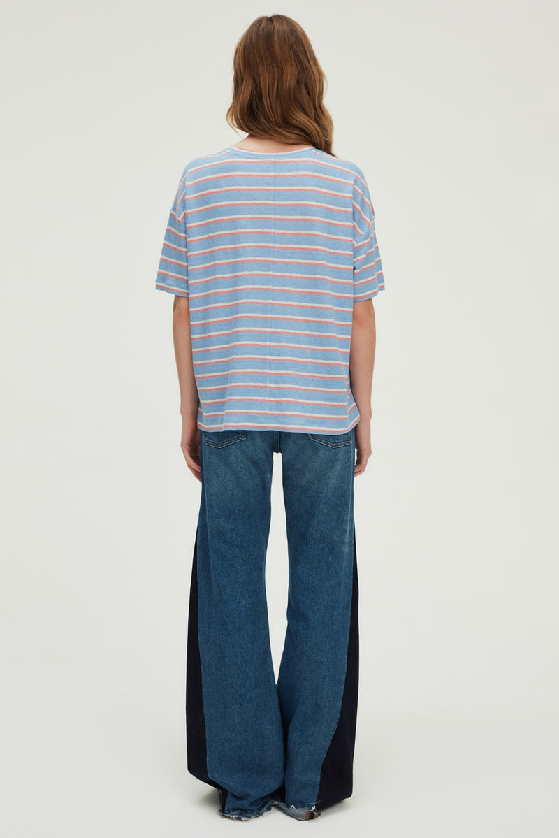 T-Shirt Gisette - Bleu Grisé