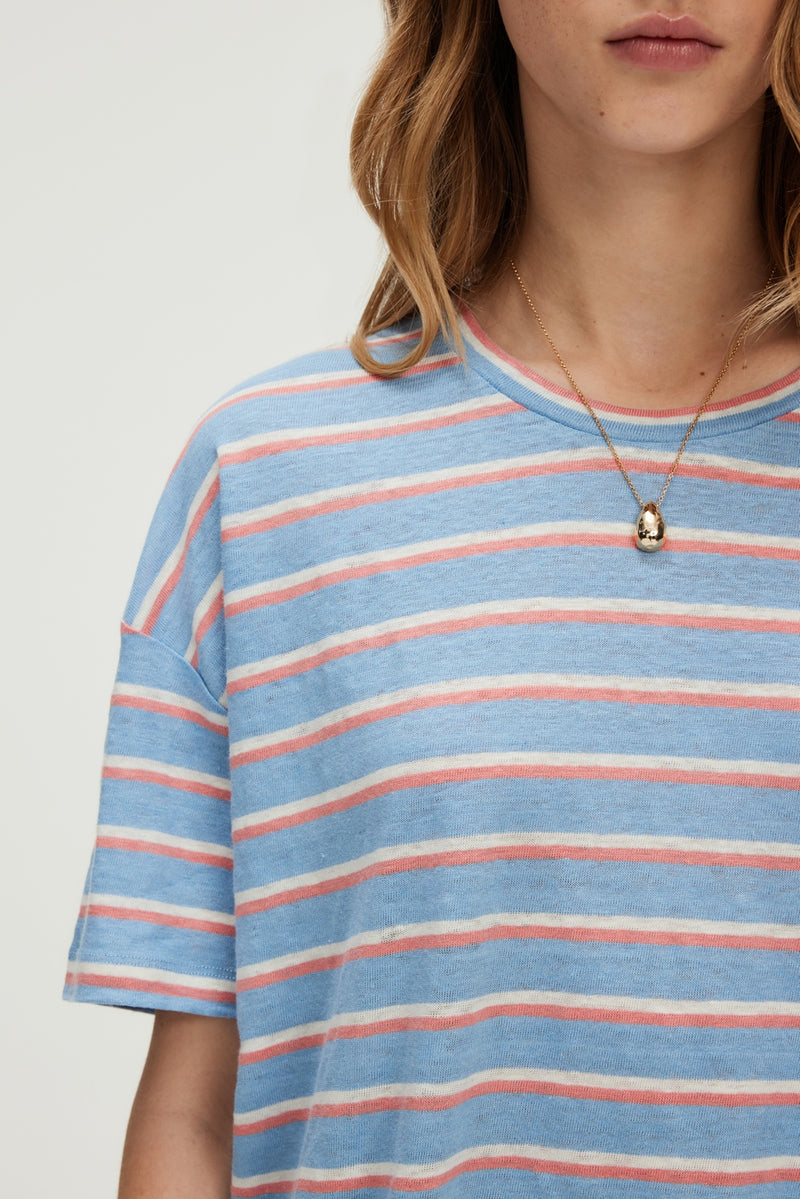 T-Shirt Gisette - Bleu Grisé