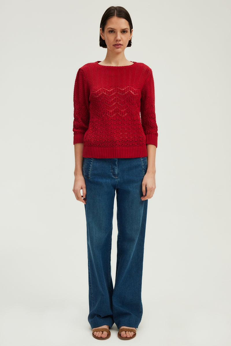 Pull Janice - Rouge