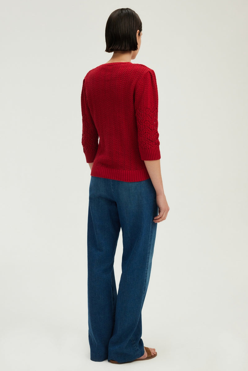 Pull Janice - Rouge