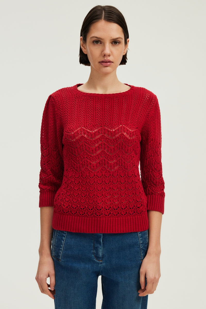 Pull Janice - Rouge