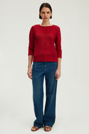 Pull Janice - Rouge