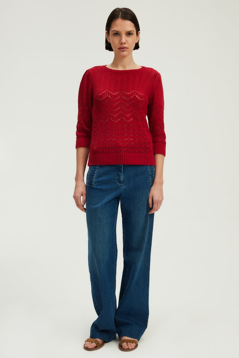 Pull Janice - Rouge
