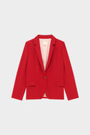 Blazer Ryme - Rouge Baiser