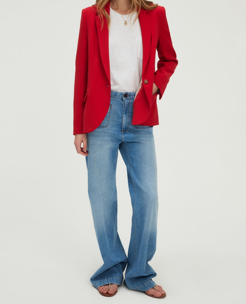 Blazer Ryme - Rojo beso