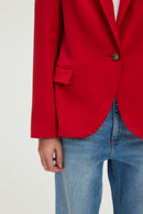 Blazer Ryme - Rouge Baiser