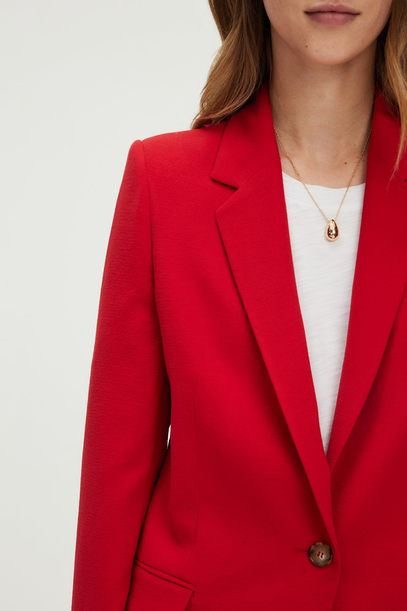 Blazer Ryme - Rouge Baiser