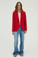 Blazer Ryme - Rouge Baiser