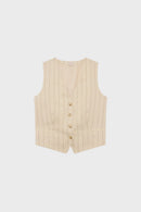 Gilet Rosenn - Naturel